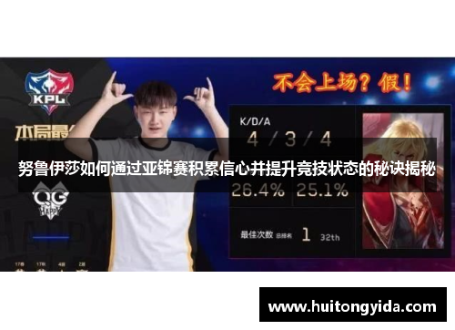 努鲁伊莎如何通过亚锦赛积累信心并提升竞技状态的秘诀揭秘